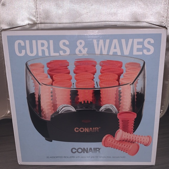 Compact NEW Hair Setter contains 20 tangle-free multi-size rollers (Comes As Is) - Picture 2 of 7